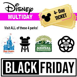 Disney World 4 Day Ticket