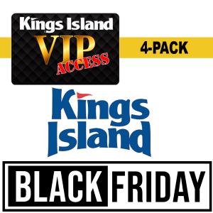 Kings Island VIP Pass - 4 PACK