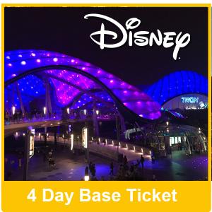 Disney World Florida 4 Day Base Ticket