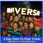 Universal Orlando 2 Day Park-To-Park Group Rate