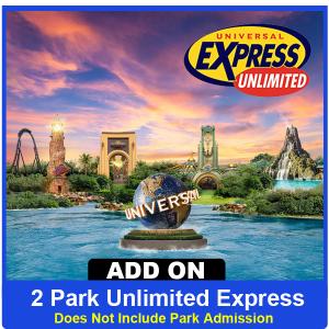 Universal Orlando 2 Park Unlimited Express Line Access